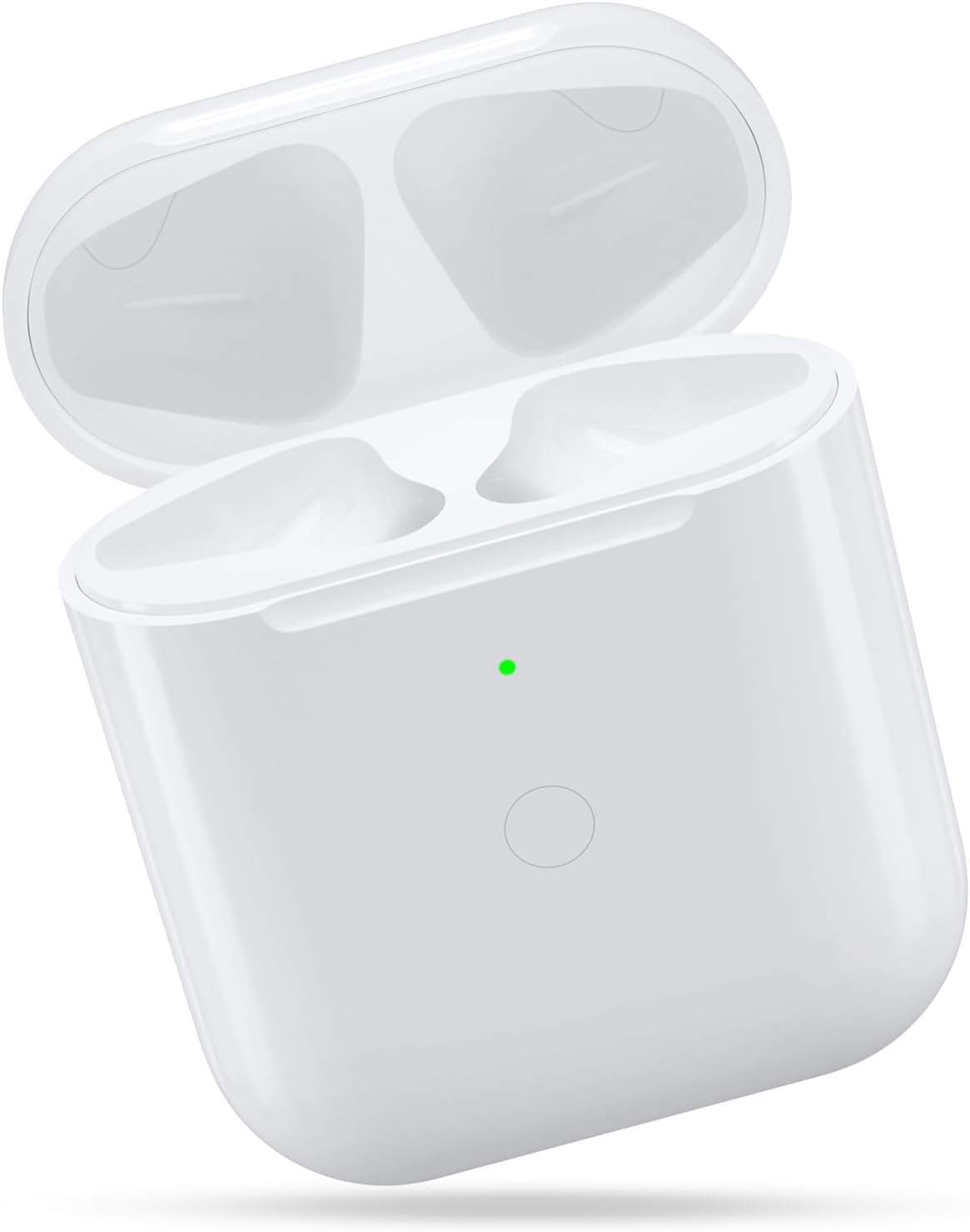 Replacement Charging Case for Airpod 1st 2nd Charging Case, Air pods Charging Case Only with Bluetooth Pairing Sync Button(Replacement A1938 and A1602)